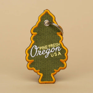 Oregon Pine Fresh Patch Keychain