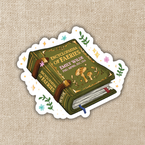 Encyclopaedia of Faeries Book Sticker | Emily Wilde