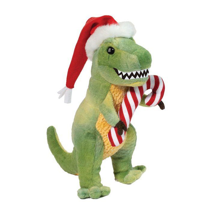 T-Rex Mini w/Santa Hat Plush