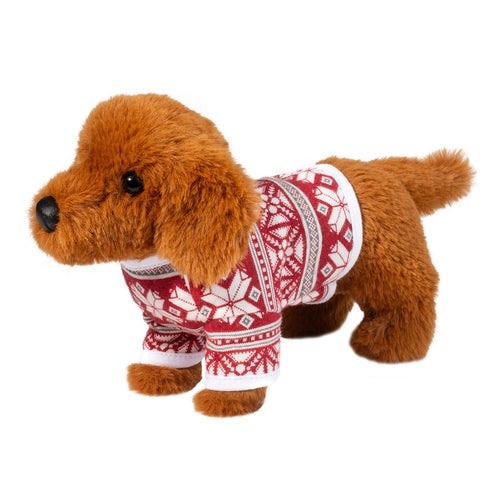 Mini Soft Dachshund with sweater