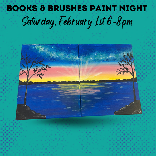 February Books & Brushes Date Night