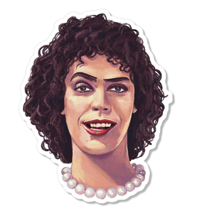 Frank-N-Furter Rocky Horror Picture Show Sticker