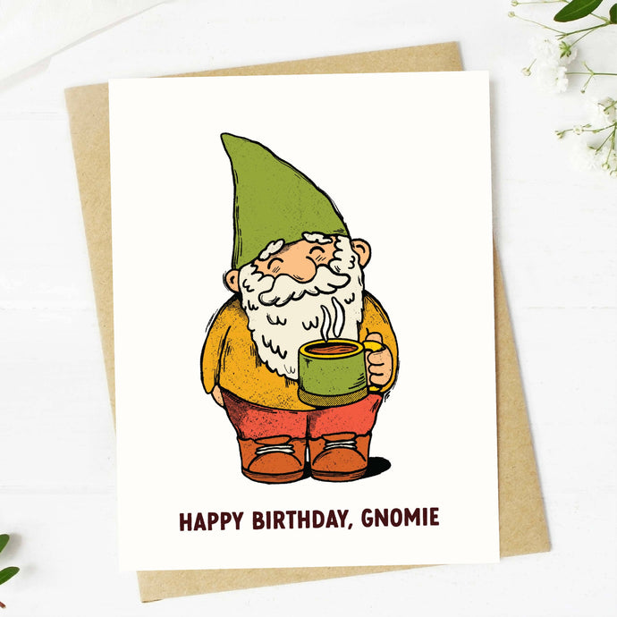 Happy Birthday Gnomie Card