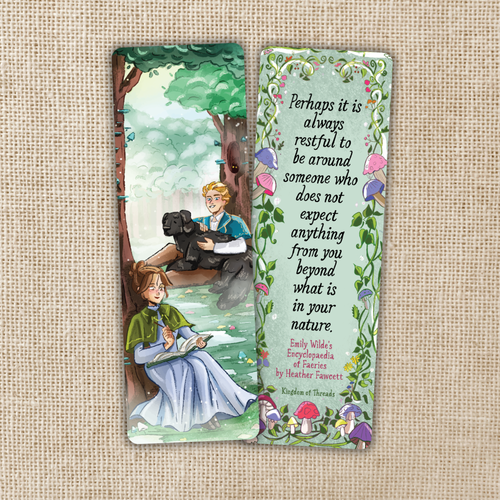 Emily & Wendell Quote Bookmark | Emily Wilde