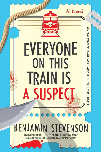 Everyone on This Train Is a Suspect: A Novel (The Ernest Cunningham Mysteries, 2) cover image