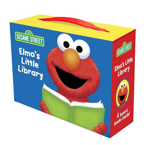 Elmo's Little Library (Sesame Street): Elmo's Mother Goose; Elmo's Tricky Tongue Twisters; Elmo Says; Elmo's ABC Book cover image