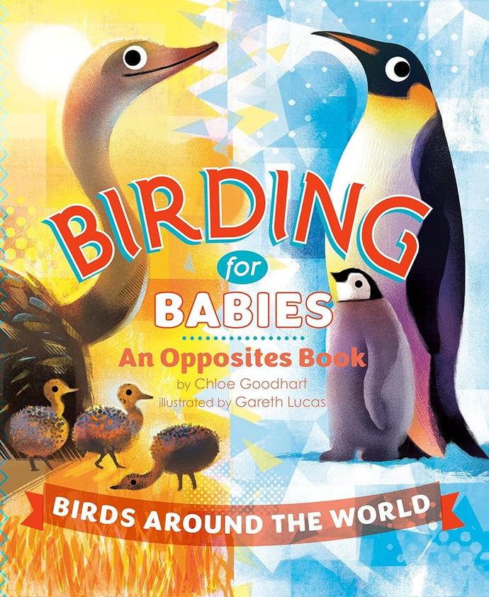 Birding for Babies: Birds Around the World: An Opposites Book cover image