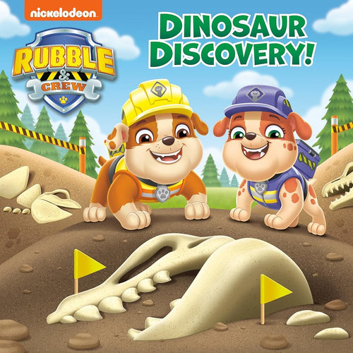 Dinosaur Discovery! (PAW Patrol: Rubble & Crew) (Pictureback) cover image