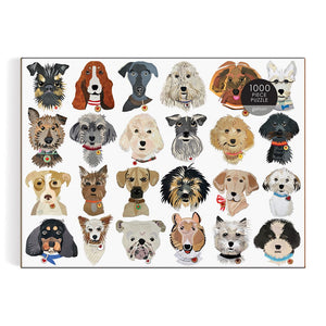 Paper Dogs 1000 Piece Puzzle