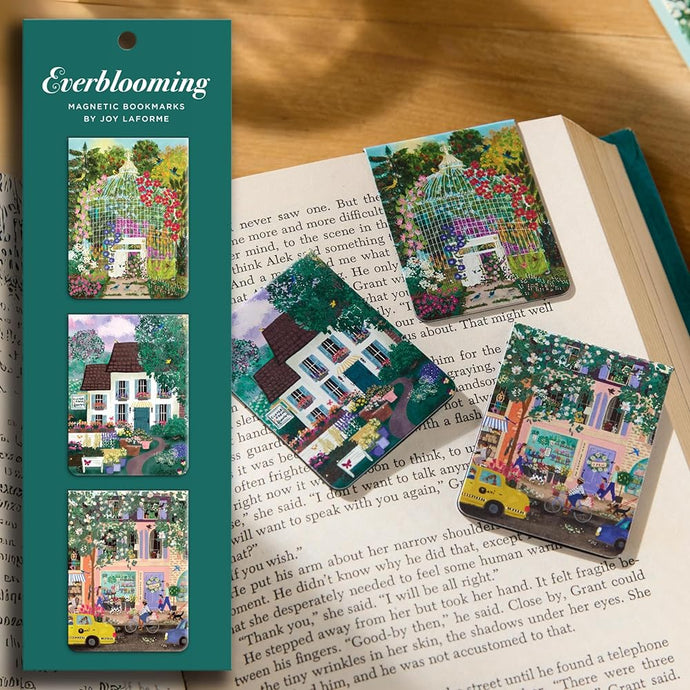 Joy Laforme Everblooming Magnetic Bookmark Set cover image