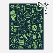 Occult & Curious 1000 Piece Glow In The Dark Puzzle