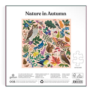 Nature in Autumn 500 Piece Puzzle