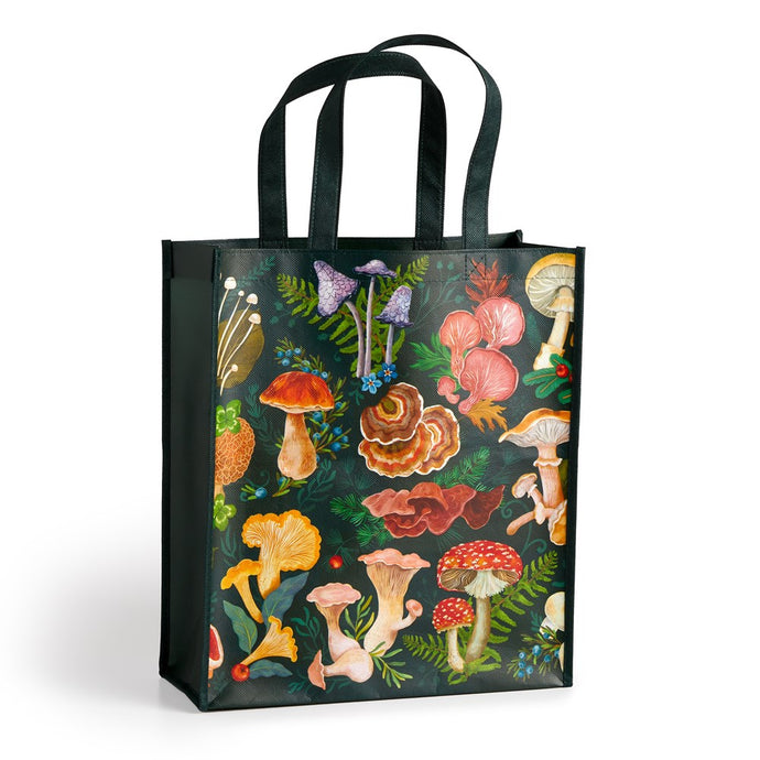 World of Mushrooms Reusable Tote Bag