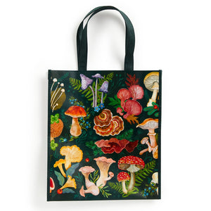 World of Mushrooms Reusable Tote Bag