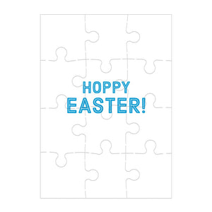 Hoppy Easter! Greeting Card Puzzle