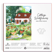 Cottage Windflowers 1000 Piece Puzzle