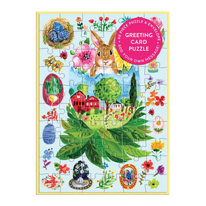 Artisanal Eggs Greeting Card Puzzle