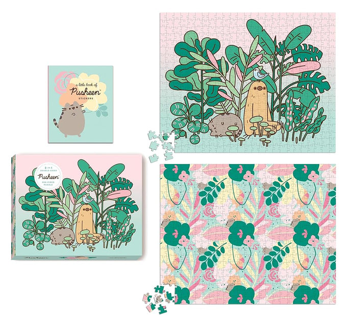 Pusheen 2-in-1 Double-Sided 500-Piece Puzzle cover image