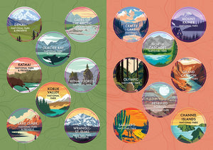 National Parks Sticker & Logbook: Plan Your Trip and Record Your Adventures - Includes Stickers for All 63 Parks