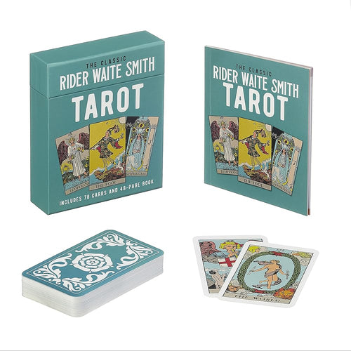 The Classic Rider Waite Smith Tarot: Includes 78 Cards and 48-Page Book cover image