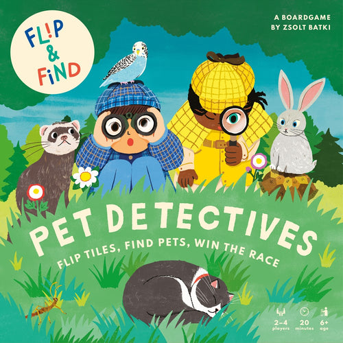 Flip & Find Pet Detectives Game