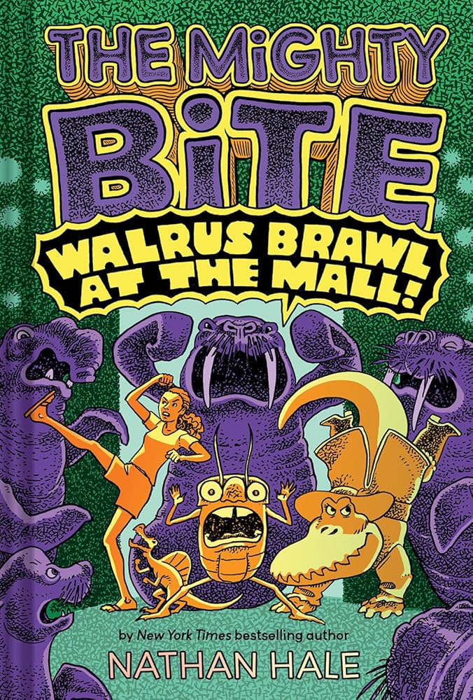 The Mighty Bite #2: Walrus Brawl at the Mall: A Graphic Novel (Volume 2) cover image