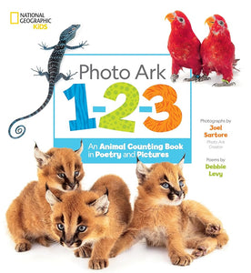 Photo Ark 1-2-3: An Animal Counting Book in Poetry and Pictures cover image