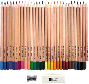 Studio Series: Colored Pencil Set (30 Premium Colored Pencils)