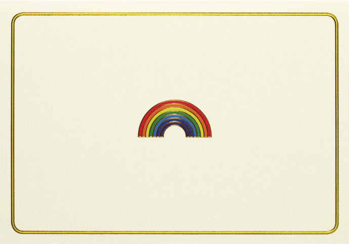 Rainbow Note Cards