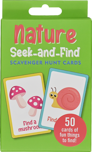 Nature Seek and Find Scavenger Hunt Cards