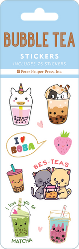 Bubble Tea Sticker Set