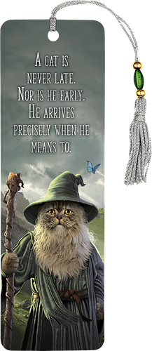 Catdalf Beaded Bookmark