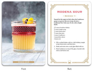 Bubbly Cocktail Cards A–Z: The Ultimate Champagne & Prosecco Drink Recipe Dictionary Deck (Cocktail Recipe Deck)