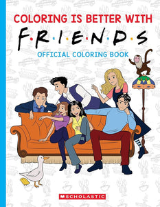 Coloring is Better with Friends: Official Coloring Book cover image