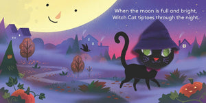 Little Witch Cat: Finger Puppet Book