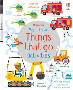 Wipe-Clean Things That Go Activities (Wipe-clean Activities) cover image