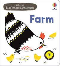 Baby's Black and White Books Farm cover image