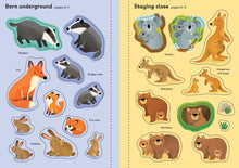 Little First Stickers Baby Animals