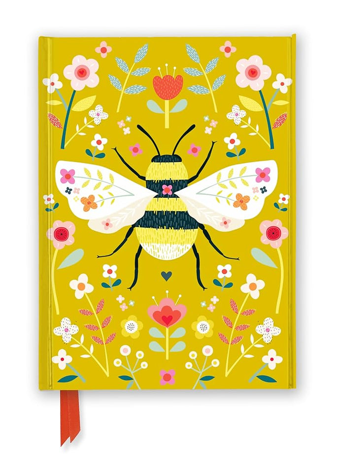 Bee Brown: Wildflower Bee (Foiled Journal) (Flame Tree Notebooks) cover image