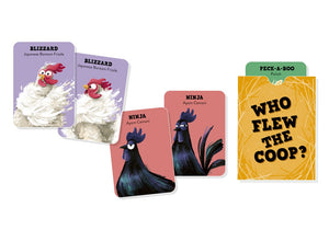 Who Flew the Coop?: An Egg-cellent Card Game: Can you find the missing chicken?