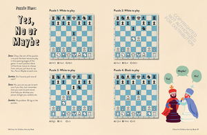 Chess for Children Activity Book by Chevannes