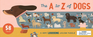 The A to Z of Dogs 58 Piece Puzzle