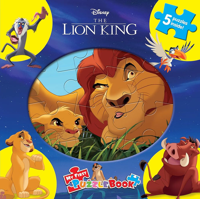 Disney Lion King (New) My First Puzzle Book cover image