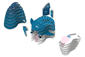 EUGY Whale Shark 3D Puzzle