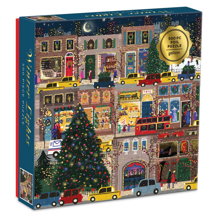 Winter Lights 500 Piece Foil Puzzle