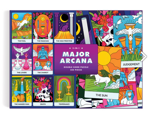 Major Arcana 500 Piece Double Sided Puzzle