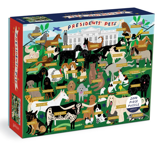 Presidents' Pets 2000 Piece Puzzle