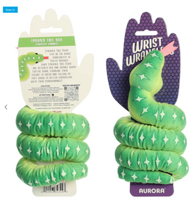 Playful Wrist Wranglers Snake Plush