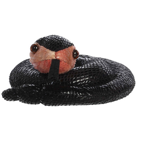 Mini Flopsie™ - 8" Bella Black Snake™