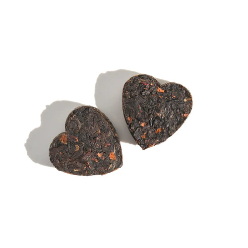 Vanilla Rose Dark Tea (Pu’Erh) Hearts